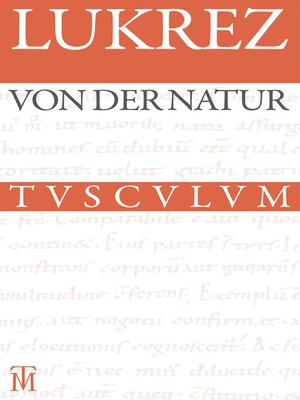 cover image of Von der Natur / De rerum natura